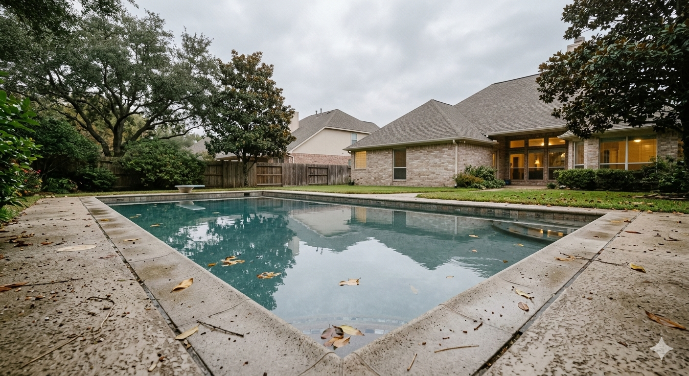 Pool Tile Cleaning